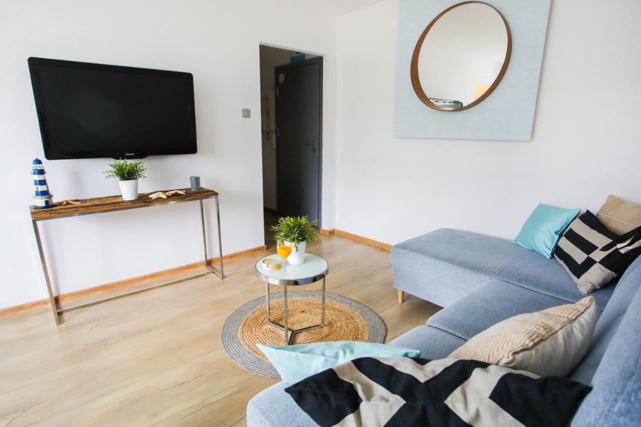 Apartament Blekitno Na Bialym Władysławowo المظهر الخارجي الصورة