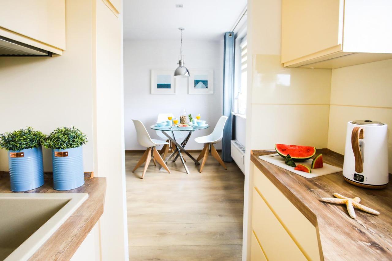 Apartament Blekitno Na Bialym Władysławowo المظهر الخارجي الصورة